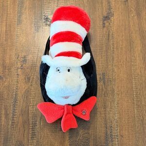 Cat in the Hat Plush Face Back Pack official movie merchandise Red & White